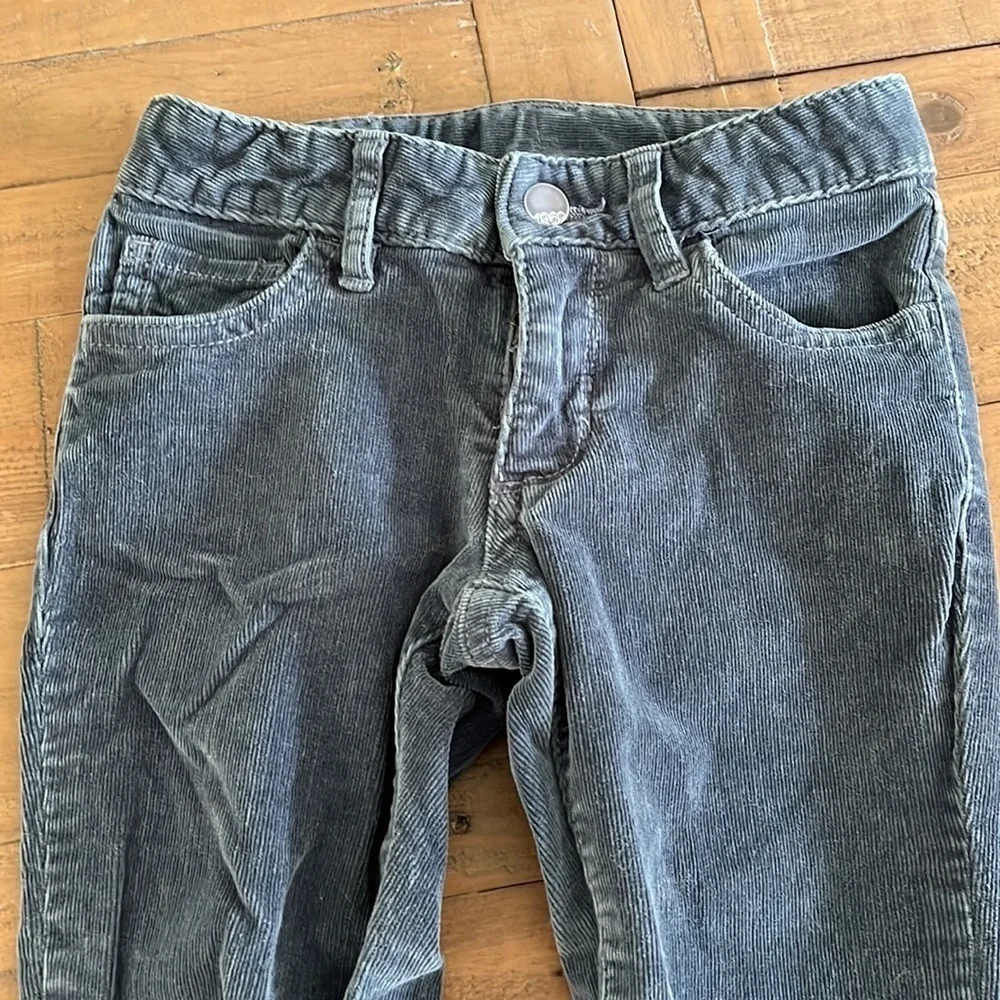 Gap blue gray slim for corduroy pants